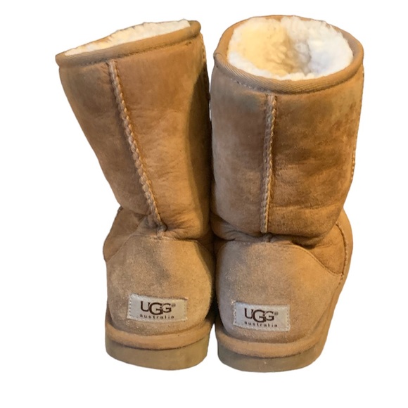 UGG® Classic Short Chestnut Sz 8 - Picture 6 of 7